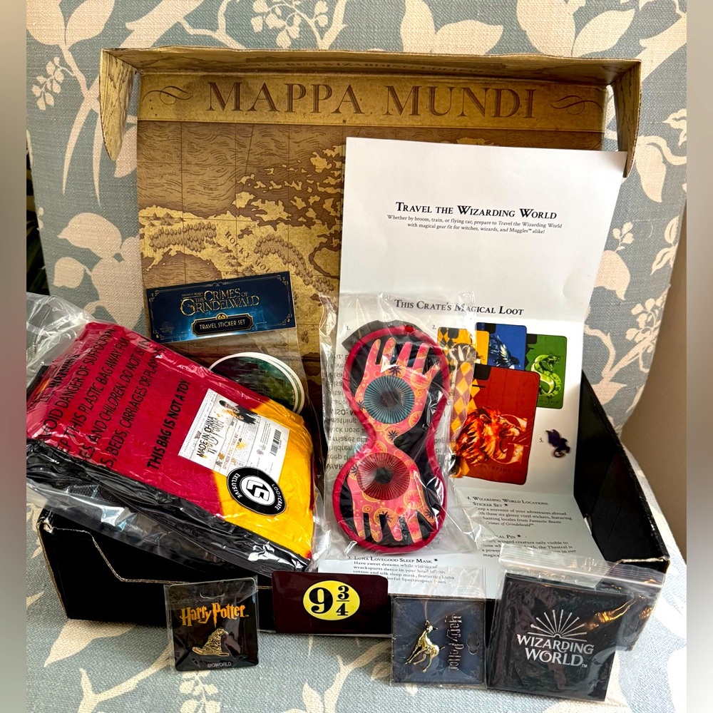 LOOTCRATE 2018 Harry Potter Travel the Wizarding World box collectible